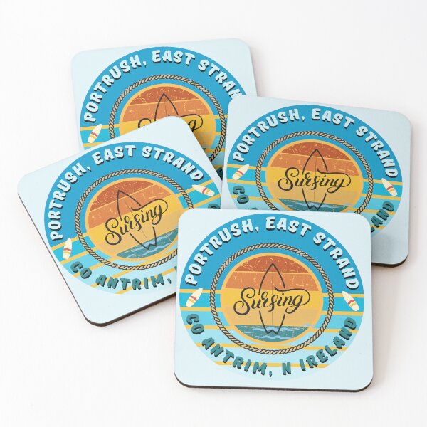 Item preview, UK Surf Beaches, Portrush East Strand, County Antrim. designed and sold by TotesUnique.