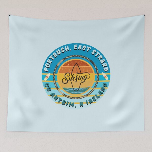 Item preview, UK Surf Beaches, Portrush East Strand, County Antrim. designed and sold by TotesUnique.