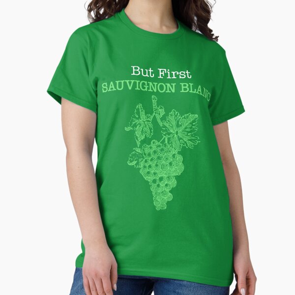 Artikel-Vorschau von SAUVIGNON BLANC WINE Fan, aber zuerst Sauvignon blanc, Wine Lover Design, designt und verkauft von penandinkdesign.