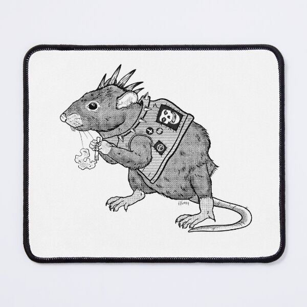 Item preview, Punk rat designed and sold by Desertspiceart.