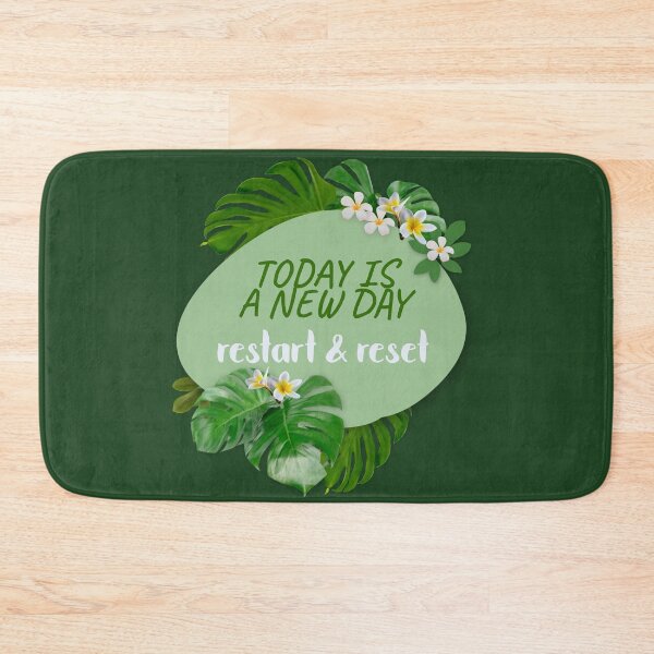 Item preview, RESTART & RESET, TODAY IS A NEW DAY designed and sold by Ndli.