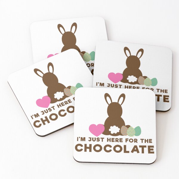 Item preview, Funny Easter i'm just here for the chocolate designed and sold by yssnyd.