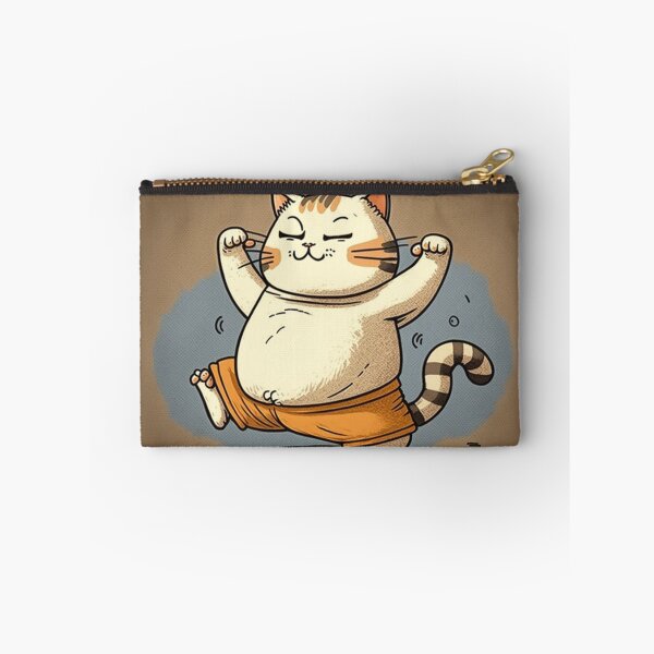 Item preview, Strong cat doing yoga, getting that nice stretch designed and sold by NxtGenArt.