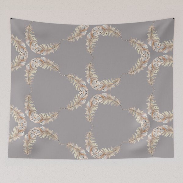 Item preview, Fearne Elegant Neutral Feather Collection  designed and sold by Niki McNeil.