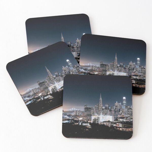 Item preview, SUBLIME #52 - Beautiful San Francisco Skyline at Nighttime designed and sold by DEL-Productions.