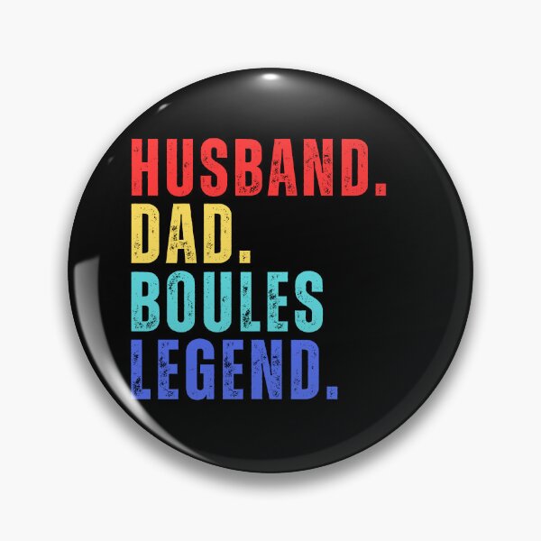 Item preview, HUSBAND DAD BOULES LEGEND, Beach Fun, National Beach Day, Tropical Vacation designed and sold by Sun Sand & Sea Art.