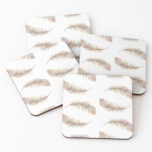 Item preview, Fearne Elegant Neutral Feather Collection  designed and sold by Niki McNeil.