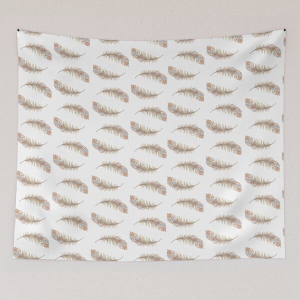 Item preview, Fearne Elegant Neutral Feather Collection  designed and sold by Niki McNeil.