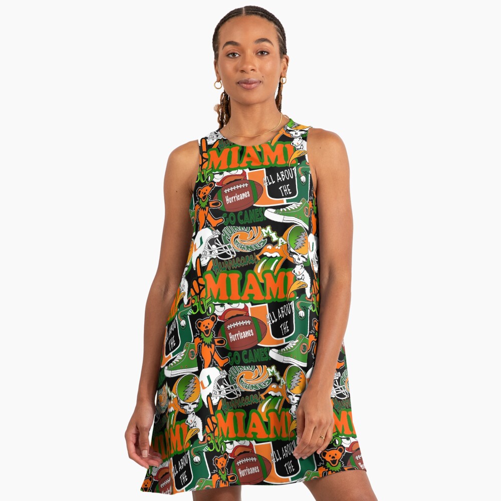 University of Miami" A-Line Dress for Sale by dylanlevkoff | Redbubble University of Miami" A-Line Dress for Sale by dylanlevkoff | Redbubble