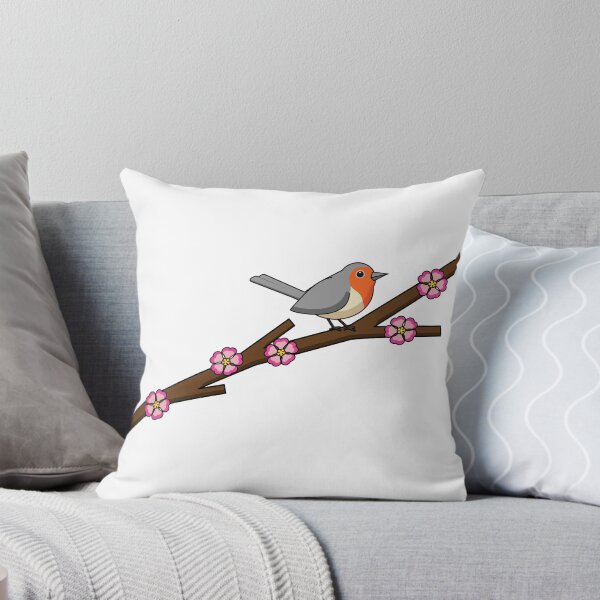 Item preview, Robin on Sakura designed and sold by BirdAtWork.
