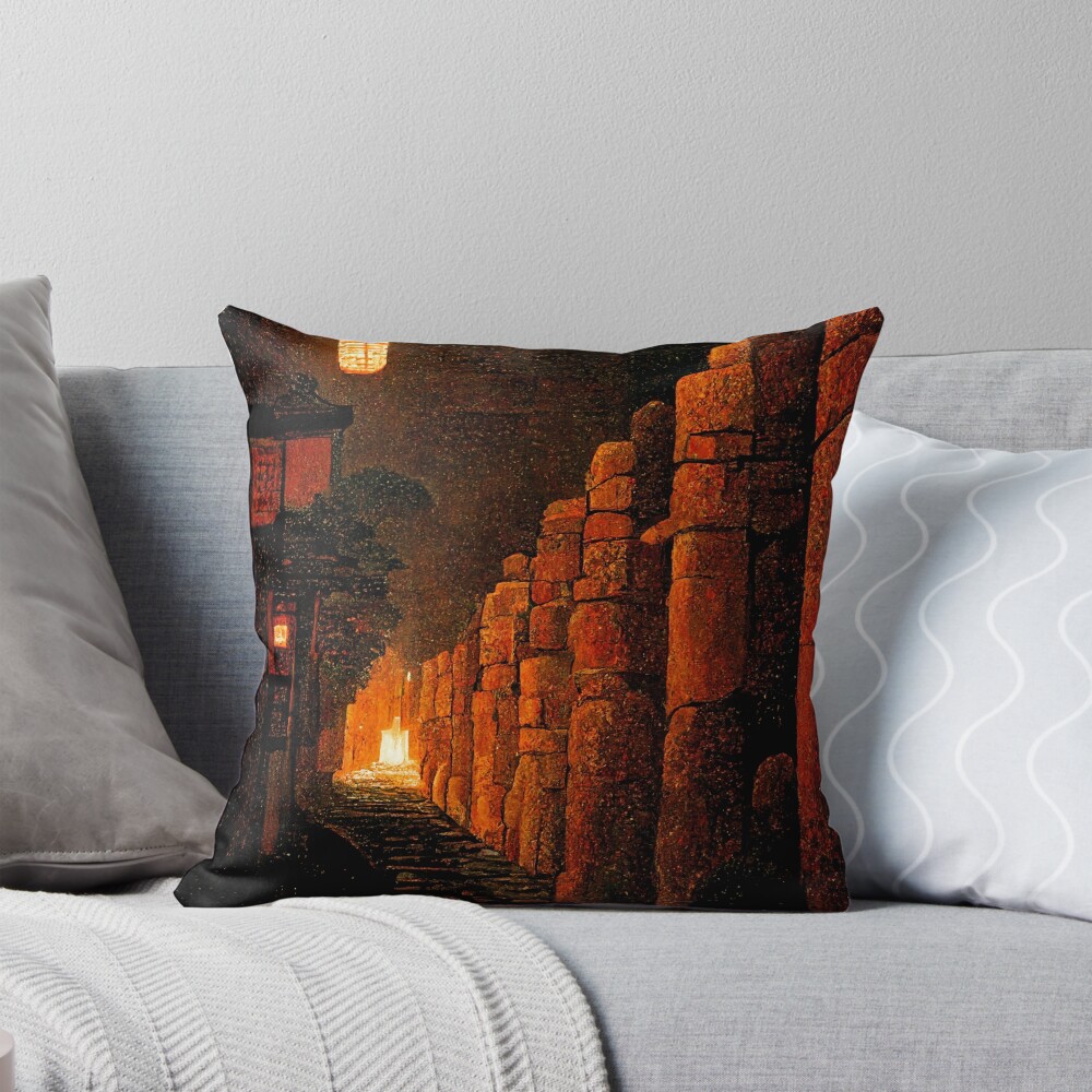Item preview, Throw Pillow designed and sold by R-PattersonArt.