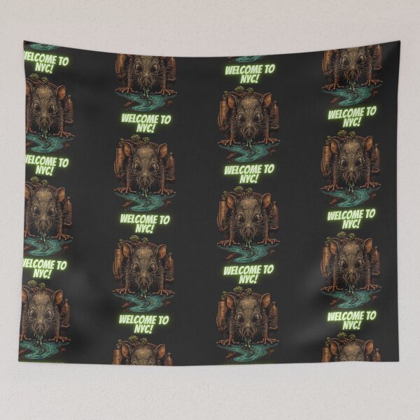 Item preview, Mutated Rat Welcoming You To NYC! designed and sold by StayCreepy13.
