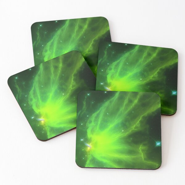 Item preview, Bright Green Nebula Space designed and sold by VersoShopping.