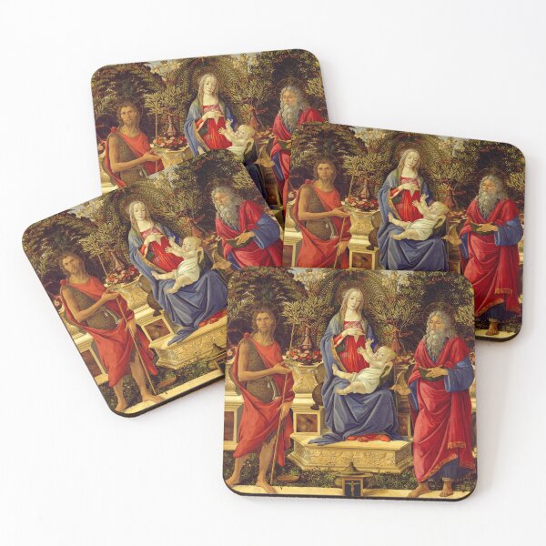 Item preview, Sandro Botticelli "Madonna with Saints" designed and sold by Alexandra Dahl.