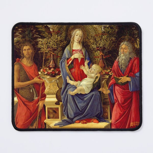 Item preview, Sandro Botticelli "Madonna with Saints" designed and sold by Alexandra Dahl.