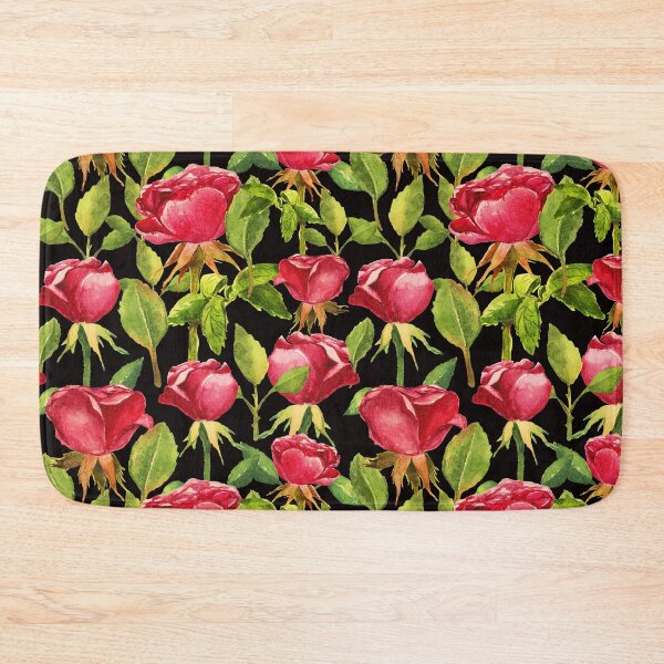 Item preview, Roses watercolor pattern designed and sold by cutecrazytshirt.