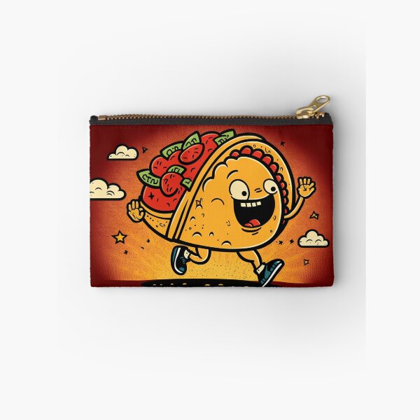 Item preview, Happy cute taco running, is it tuesday? designed and sold by NxtGenArt.