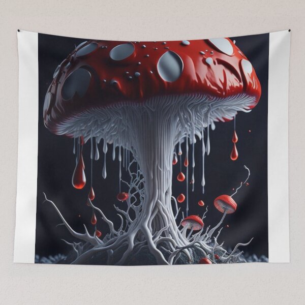 Item preview, Mushroom #6 Part of the Mushroom Collection designed and sold by Psychedelic Psychos.