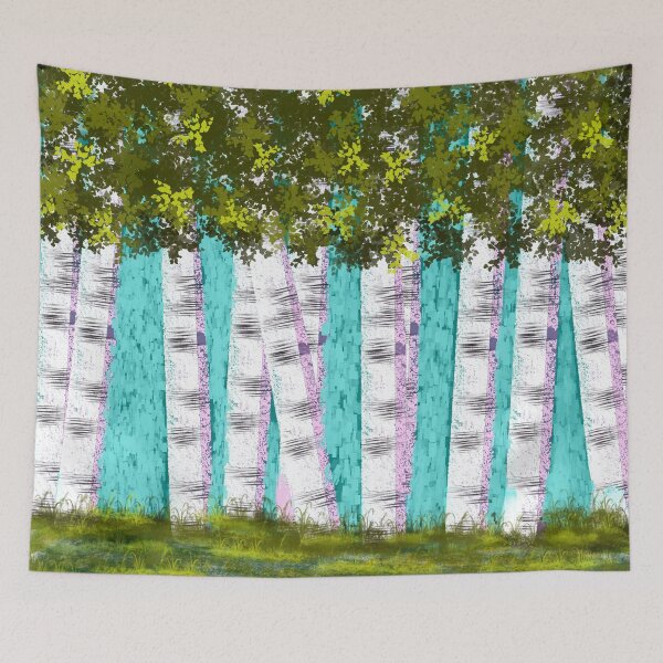 Item preview, SUMMER BIRCHES designed and sold by Marni Scofidio Desi9ns.
