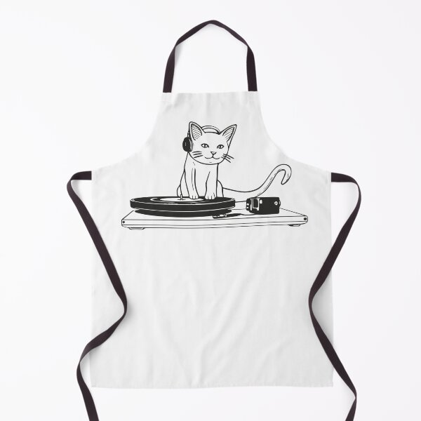 Item preview, DJ Cat (Black) designed and sold by cptcarterprints.