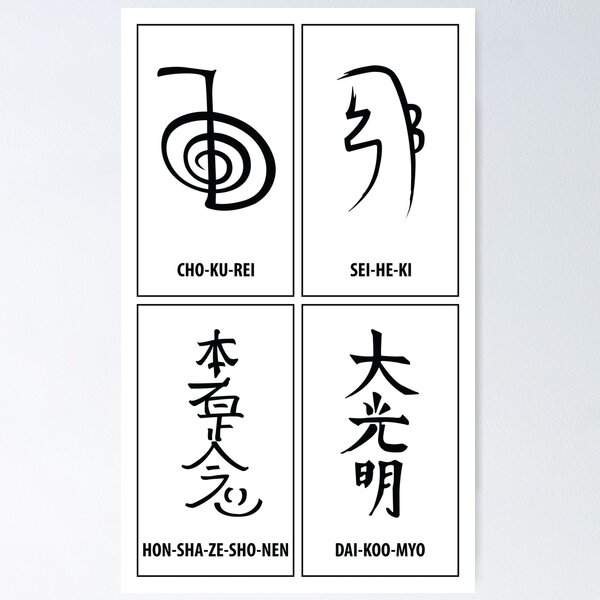 Item preview, Reiki Symbols designed and sold by marcosty.