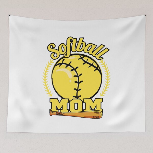 Item preview, Custom Softball Mom, Softball Top for Mom designed and sold by Nicet-shirt1.