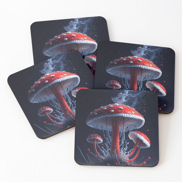 Item preview, Mushroom #8 Part of the Mushroom Collection designed and sold by Psychedelic Psychos.