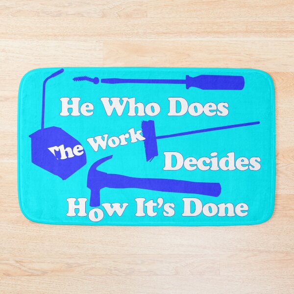 Item preview, He Who Does The Work designed and sold by BloodSweatNTers.