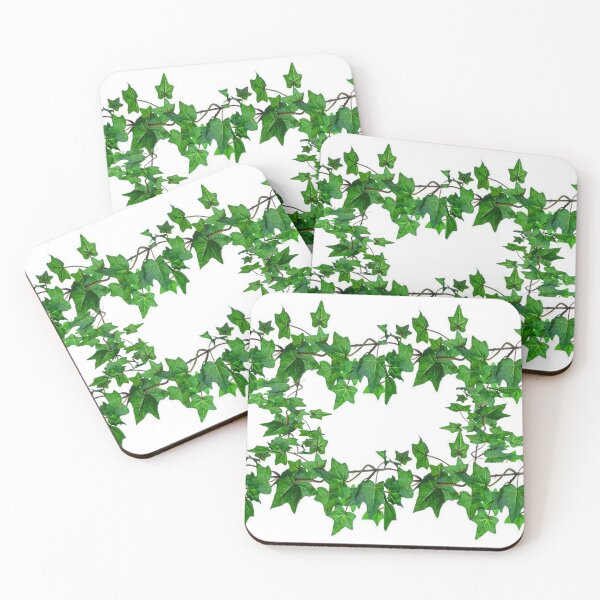 Item preview,   GREEN TRAILING IVY VINE DESIGN PATTERN ART designed and sold by sharlesart.