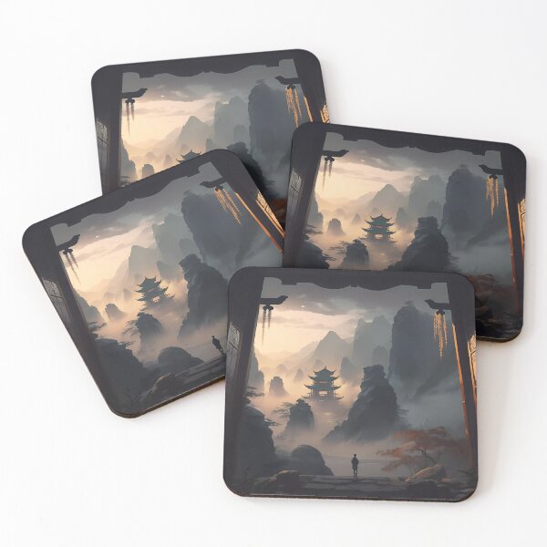 Item preview, Futuristic landscape Japan designed and sold by SMILE88.
