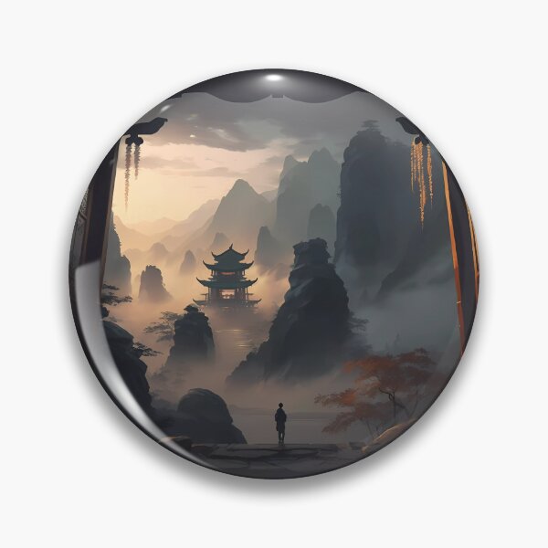 Item preview, Futuristic landscape Japan designed and sold by SMILE88.