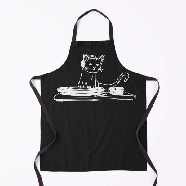 Item preview, DJ Cat (White) designed and sold by cptcarterprints.
