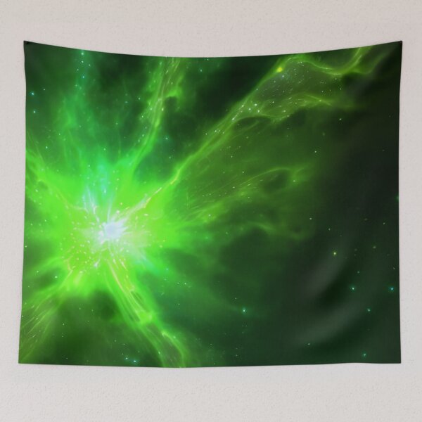 Artikelvorschau, Bright Green Nebula Space entworfen und verkauft von VersoShopping.