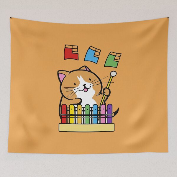 Item preview, Glockenspiel Cat designed and sold by Void-Fantasies.