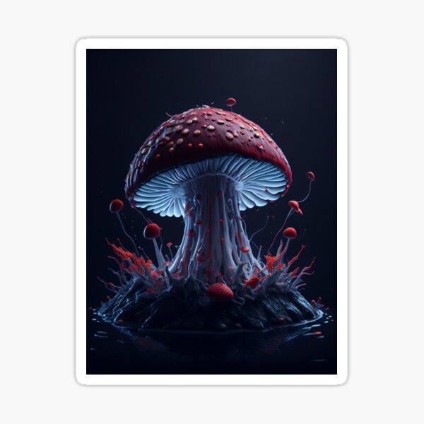 Mushroom #11 Part of the Mushroom Collection Sticker