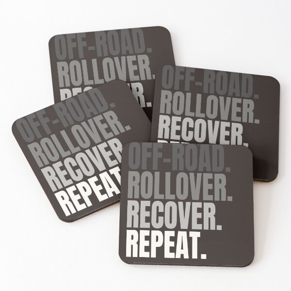 Item preview, Off-Road Rollover Recover Repeat Off Roading 4 Wheeling designed and sold by zptees.