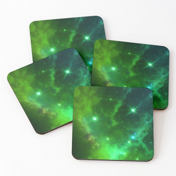 Item preview, Bright Green Nebula Space designed and sold by VersoShopping.