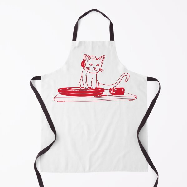 Item preview, DJ Cat (Red) designed and sold by cptcarterprints.