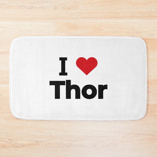 Aperçu de l'œuvre j'aime Thor créée et vendue par Moyanana.