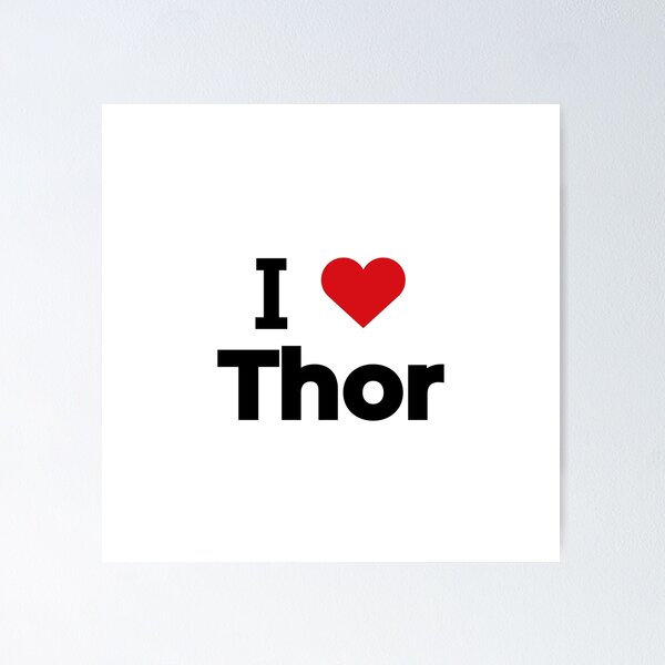Item preview, I love Thor designed and sold by Moyanana.