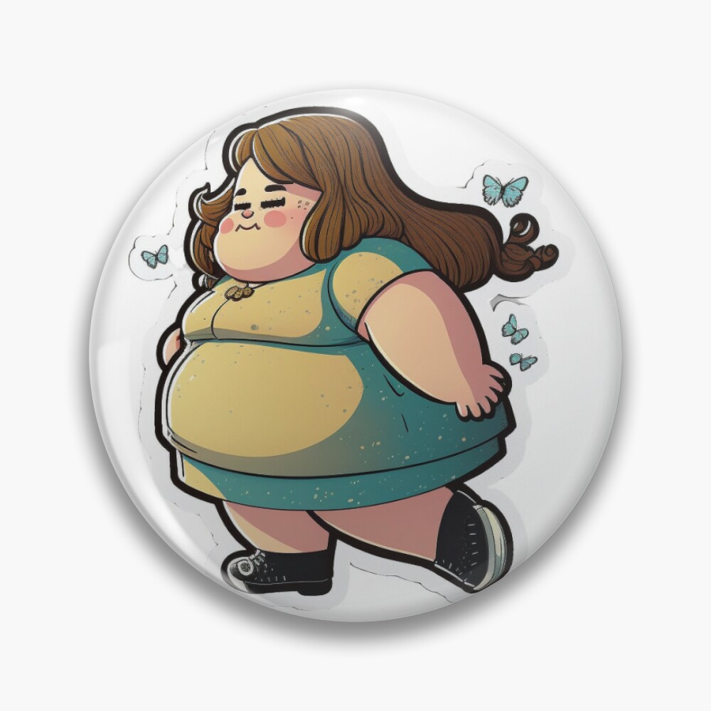 Fat Girl sticker Thick Girl sticker