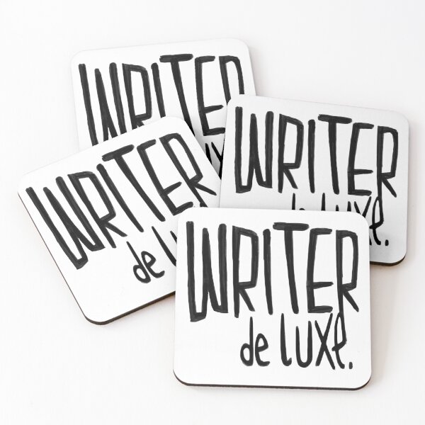 Item preview, Writer de Luxe, For Author, Novelist, Writer designed and sold by badlydrawnbabe.