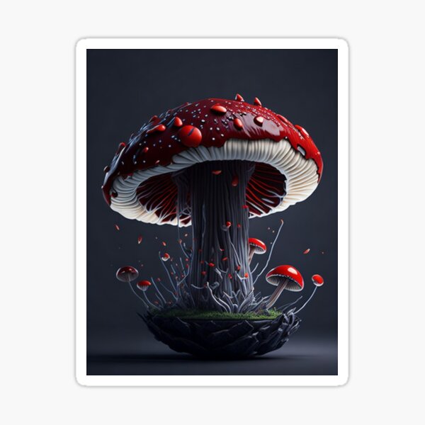 Mushroom #16 Part of the Mushroom Collection Sticker