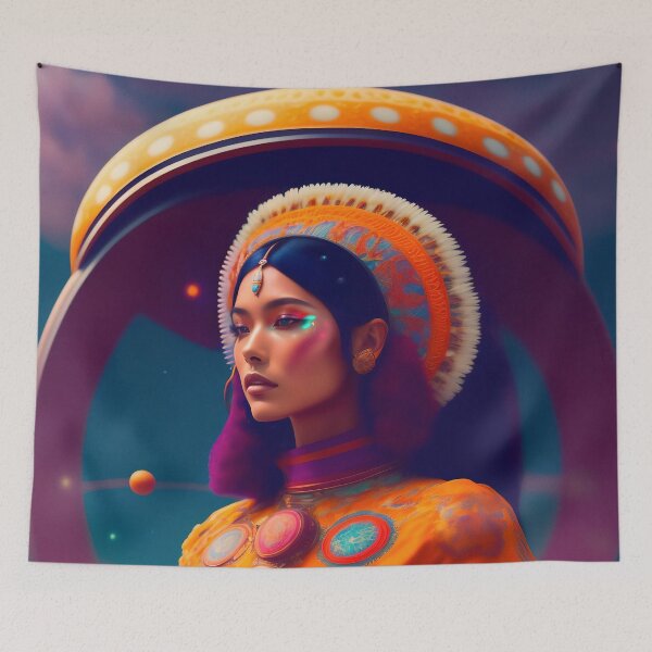 Item preview, Moctezuma Cihuacoatl, The Aztecs - 1000 light years ahead designed and sold by zombiezoanthid.