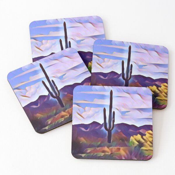 Item preview, Stylized Saguaro designed and sold by Image-Prints.