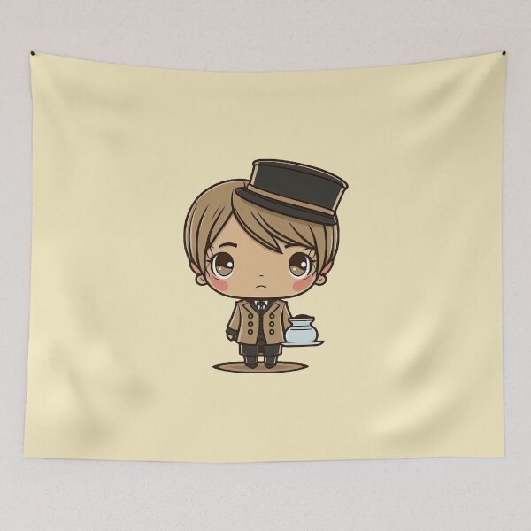 Item preview, Cute Butler Always Providing Heat Warming Service and Charm designed and sold by ultra-cute.