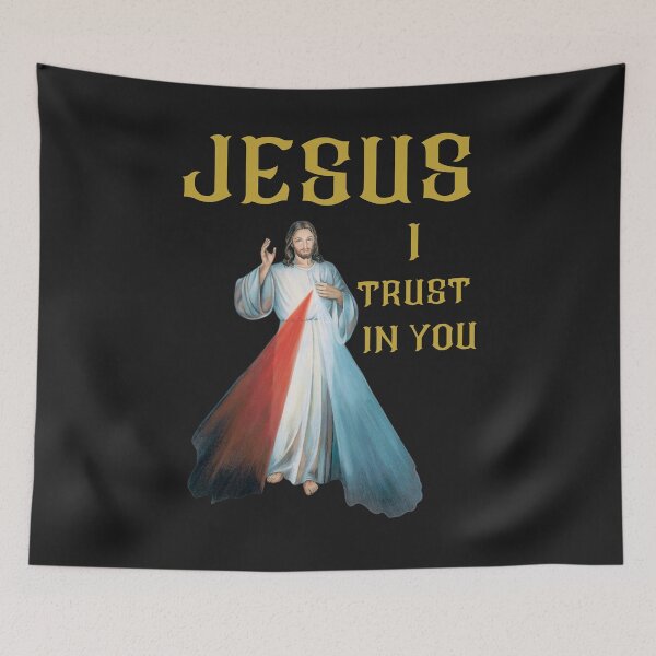 Item preview, JESUS I TRUST IN YOU  designed and sold by Diseno-Devino.
