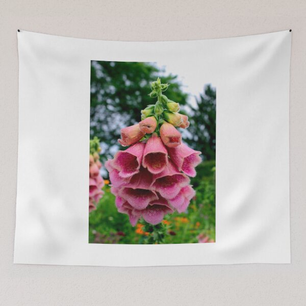 Item preview, Foxglove Flowers in Garden designed and sold by Corey Ford.