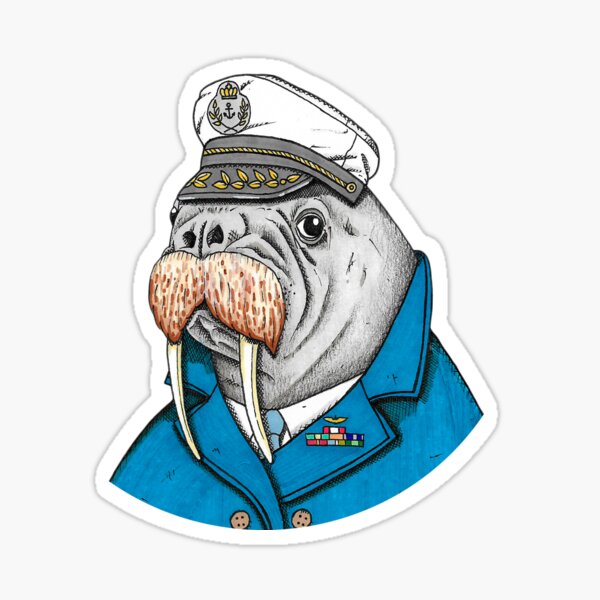Item preview, Walrus captain designed and sold by ppapelotijera.