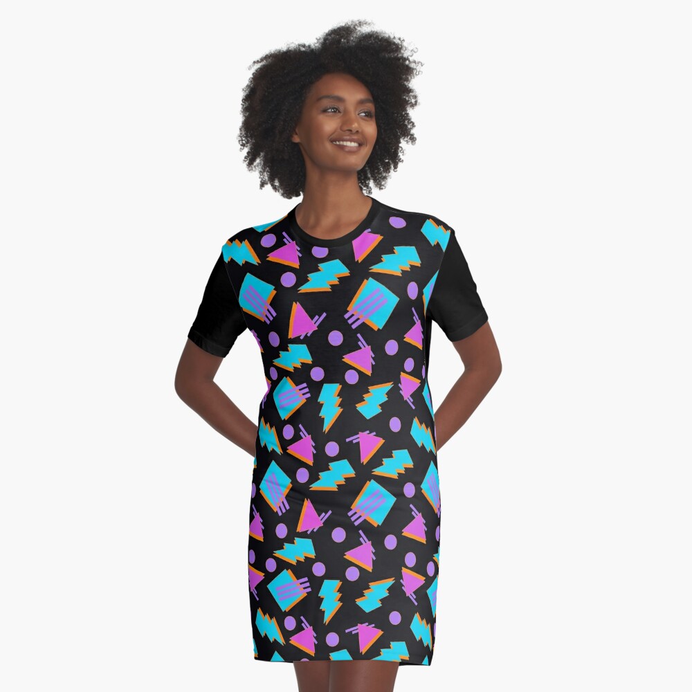Item preview, Graphic T-Shirt Dress designed and sold by LaRoach.